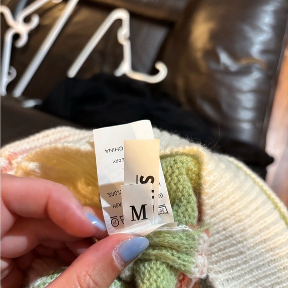 SHEIN Colorful Striped Crew Neck Sweater - Picture 4 of 4